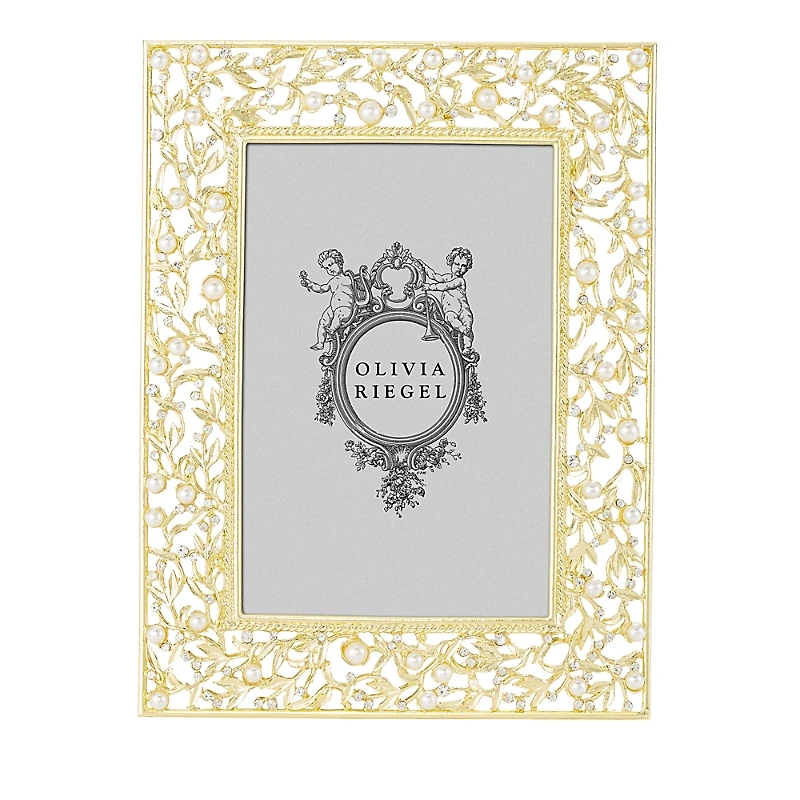 Oliva Riegel Gold Tone Frame, 4 x 6