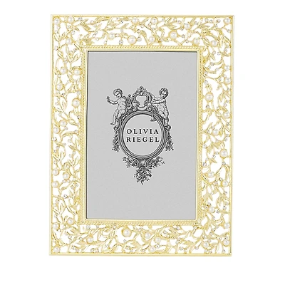 Oliva Riegel Gold Tone Frame, 4 x 6