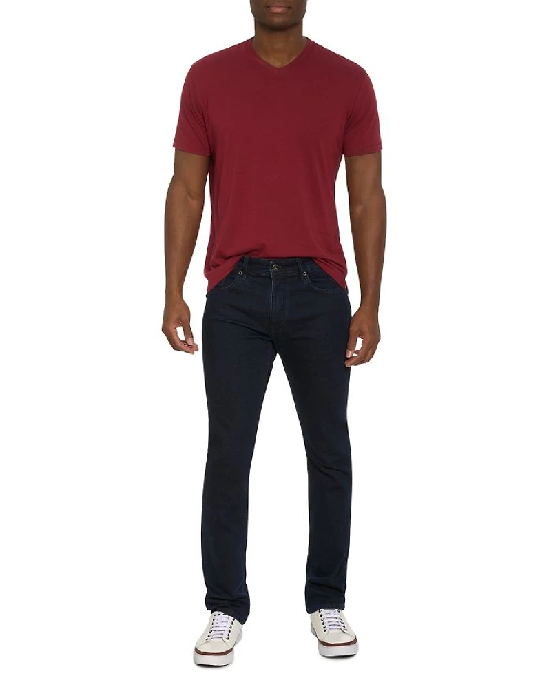 Dayne Relaxed Fit Straight Leg Jeans Dark Indigo