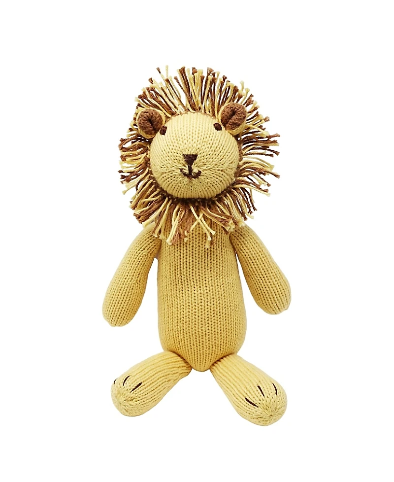 Melange Collection Knit Cotton Lion - Ages 0+