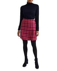 Leah Wool Pleated Skirt