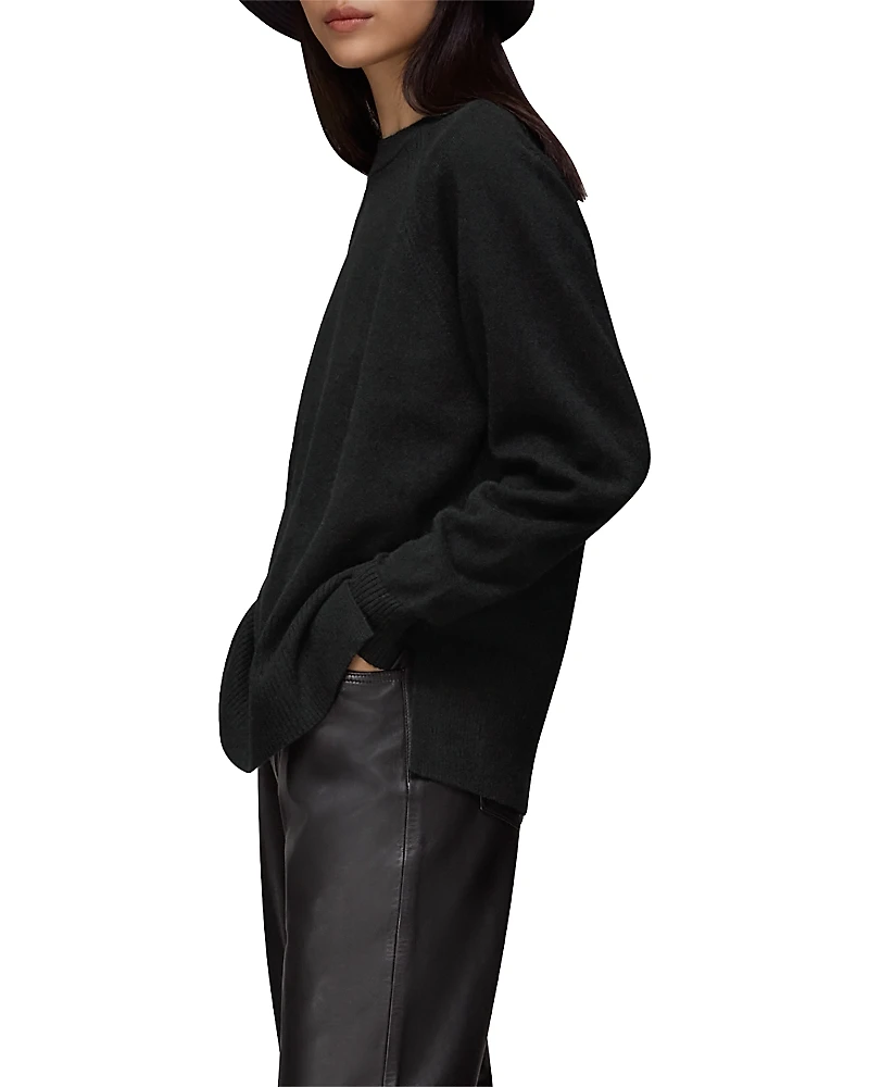 Whistles Cashmere Crewneck Knit Sweater