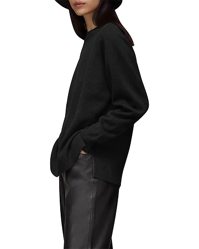 Whistles Cashmere Crewneck Knit Sweater