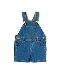 Dotty Dungarees Unisex Classic Stonewash Denim Overalls Shorts