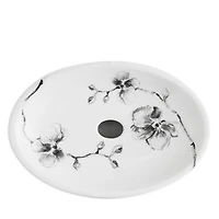 Orchid Porcelain Soap Dish