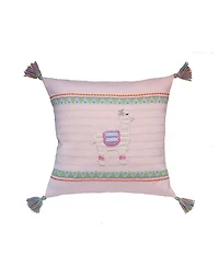 Llama Pillow, 12" x 12"