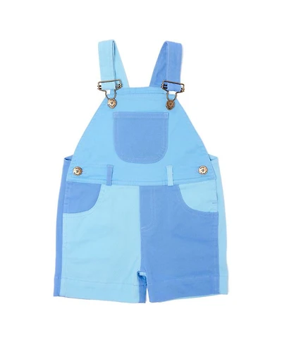 Unisex Tonal Colorblock Overall Shorts - Baby, Little Kid, Big Kid