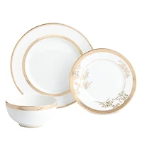 Wedgwood Vera Wang Lace Gold Piece Dinnerware Set