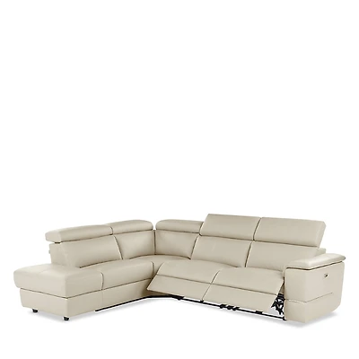 Giuseppe Nicoletti Ronaldo 3 Piece Recliner Sectional