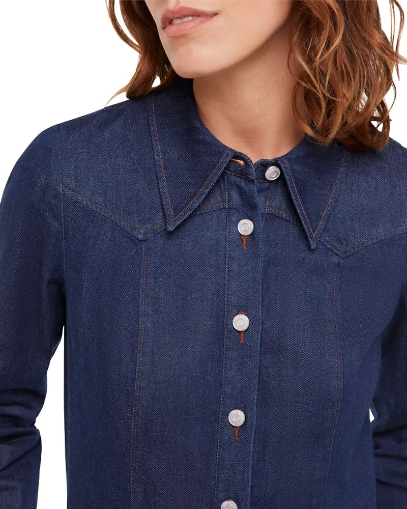 Western Denim Jumpsuit