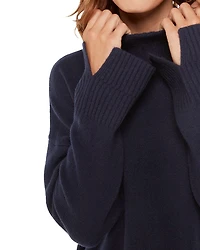 Amelia Mock Neck Long Sleeve Sweater Dress