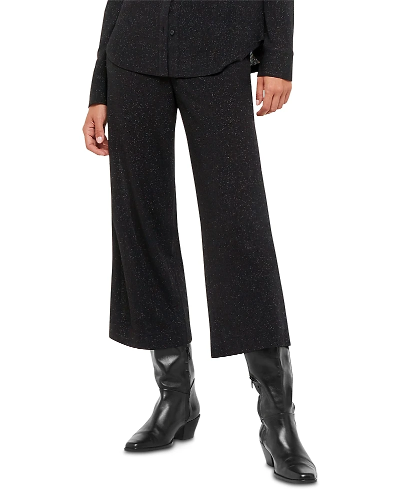 Whistles Eva Sparkle Cropped Pants