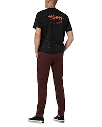 Classic Slim Straight Fit Jeans Russet Orange