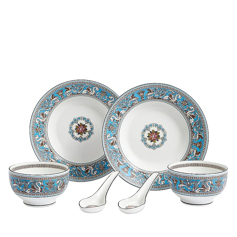Wedgwood Florentine Turquoise 8-Piece Dinnerware Set