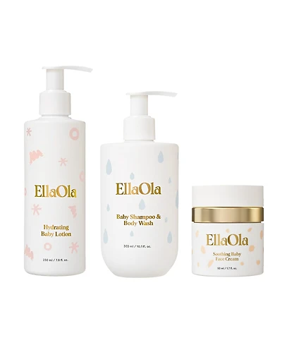 EllaOla Unisex The Basics Skincare Bundle (3 Pieces) - Baby