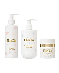 EllaOla Unisex The Basics Skincare Bundle (3 Pieces) - Baby