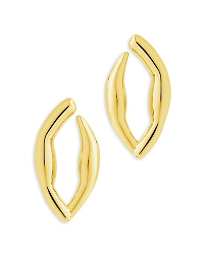 Sharee Stud Earrings in 14K Gold Plated