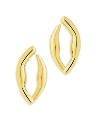 Sharee Stud Earrings in 14K Gold Plated