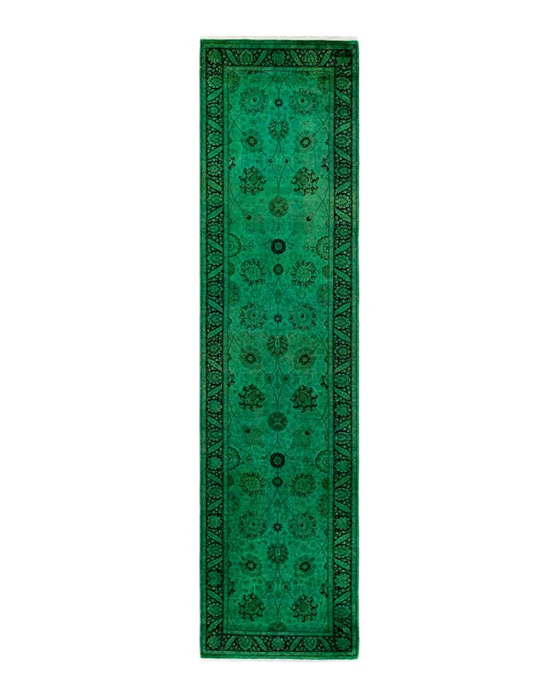 Fine Vibrance M1436 Runner Area Rug, 3'1" x 12'3"