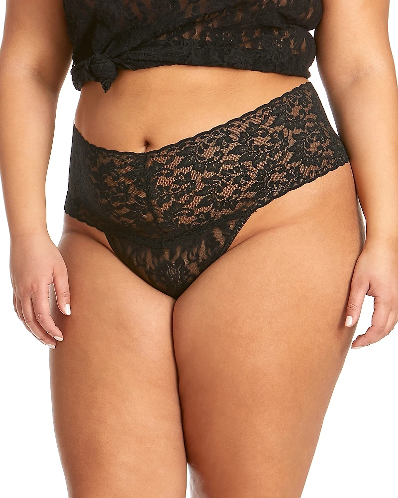 Hanky Panky Plus Retro Lace Thong