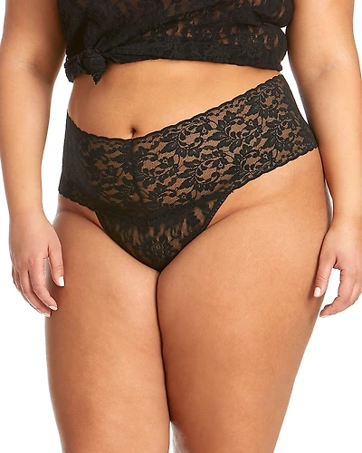 Hanky Panky Plus Retro Lace Thong