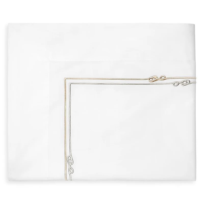 Sferra Squillo Flat Sheet, Full/Queen