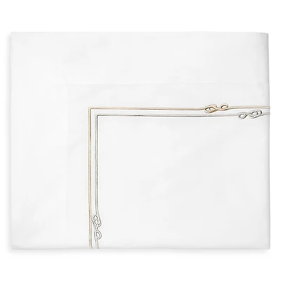 Sferra Squillo Flat Sheet, Full/Queen