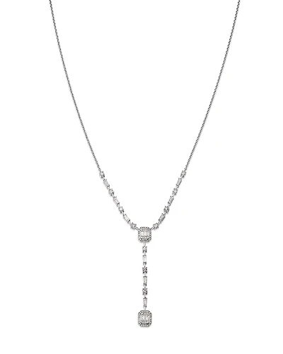 Diamond Mosaic Lariat Necklace