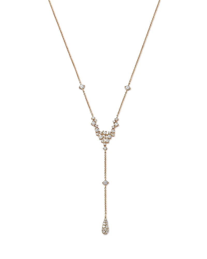 Bloomingdale's Fine Collection Diamond Scatter Lariat Necklace