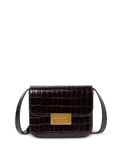 Loeffler Randall Desi Leather Flap Crossbody