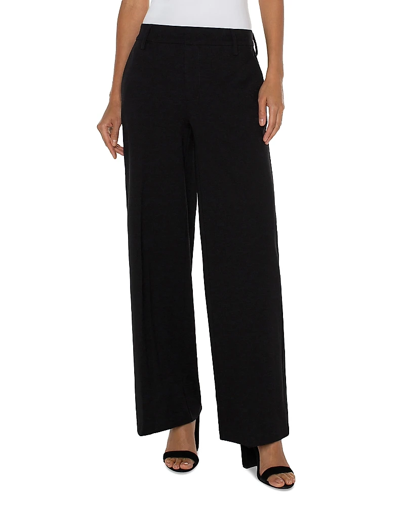 Liverpool Los Angeles Kelsey High Rise Wide Leg Pants