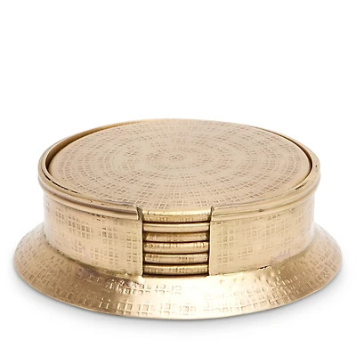 Blue Pheasant Winsford 7 Piece Coaster Set