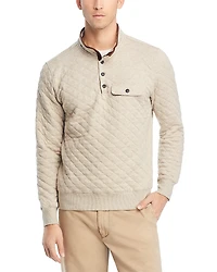 Faherty Epic Quilted Fleece Pullover