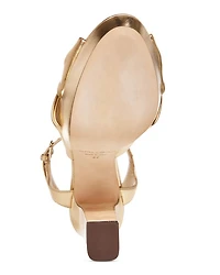 Women's Heloise 120 Metallic Leather High Heel Platform Sandals