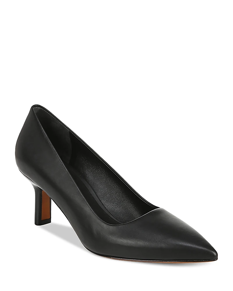 Vince Women's Paris Leather Pointed Toe Pumps