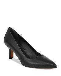 Vince Women's Paris Leather Pointed Toe Pumps