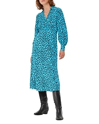 Terazzo Print Midi Dress