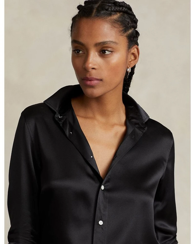 Silk Long Sleeve Shirt