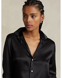 Silk Long Sleeve Shirt