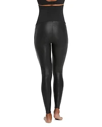 Mama Maternity Faux Leather Leggings