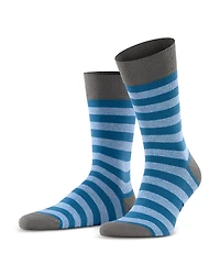 Falke Mapped Line Cotton Blend Mid Calf Socks