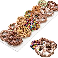 Chocolate Covered Company Premium Belgian Chocolate Covered Ultimate Pretzels, 12 Piece