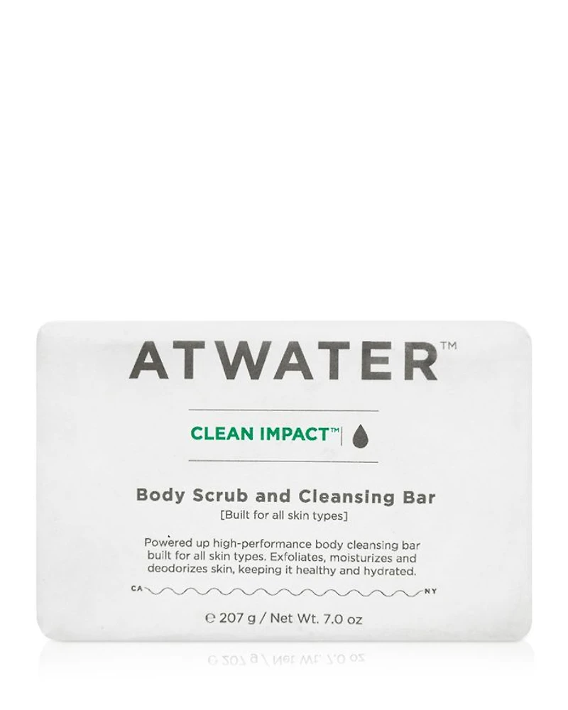 Clean Impact Body Scrub & Cleansing Bar