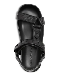 Bottega Veneta Men's Trip Intrecciato Sandals