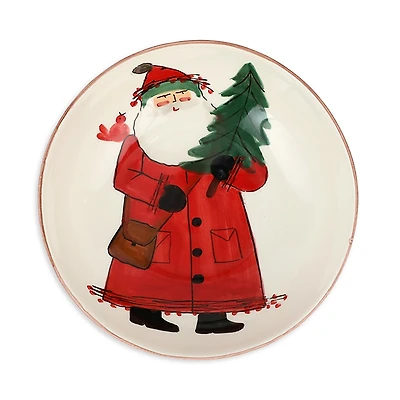 Vietri Old St. Nick Medium Serving Bowl