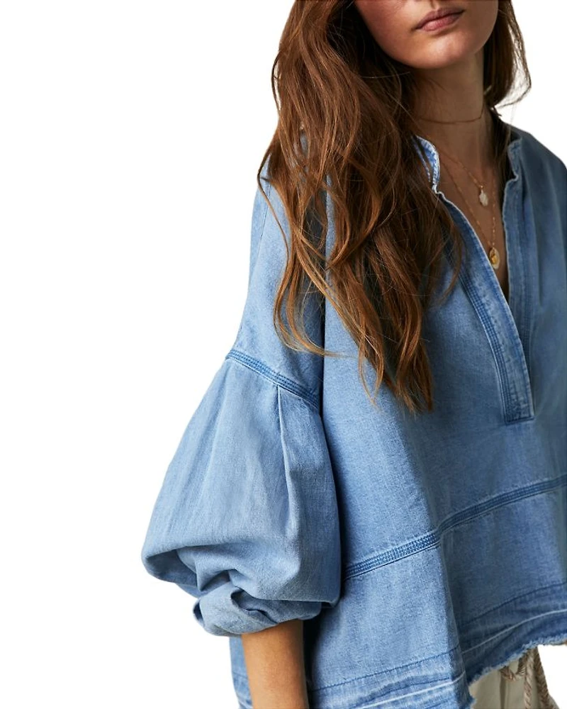Jude Denim Pullover