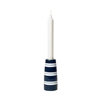 Kahler Omaggio Nuovo Candle Holder Dark Blue