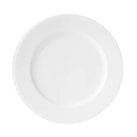 Rosendahl Lyngby Porcelain Rhombe Dinner Plate, White