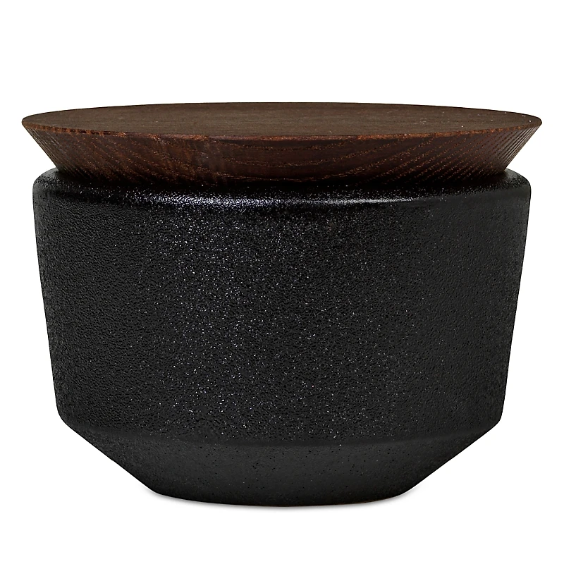 Rosendahl RA Stoneware Salt Cellar with Wooden Lid
