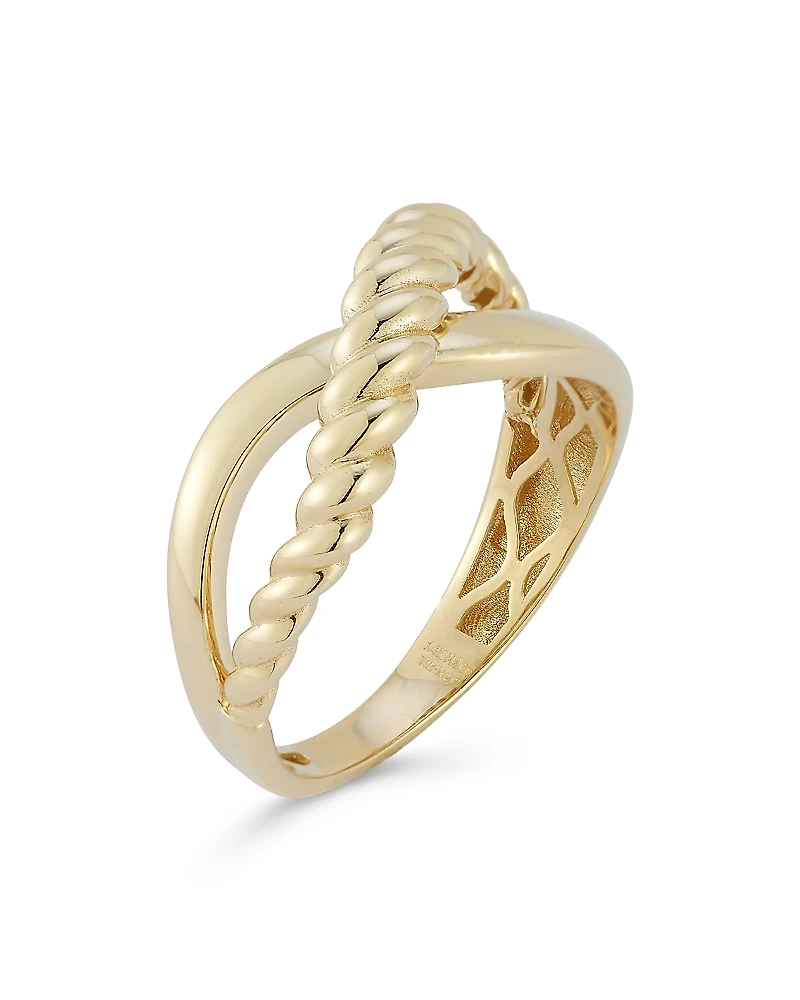Bloomingdale's Fine Collection Criss Cross Ring